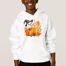 Cute Halloween Pumpkin Ghost