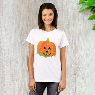 Cute Halloween Pumpkin Jack-O-Lantern T-Shirt