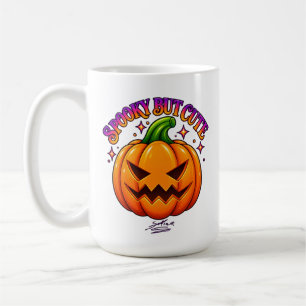Cute Halloween Pumpkin Spooky But Cute Coffee Mug