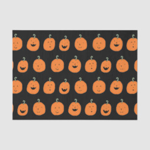 Cute Halloween Pumpkins Tissue Paper