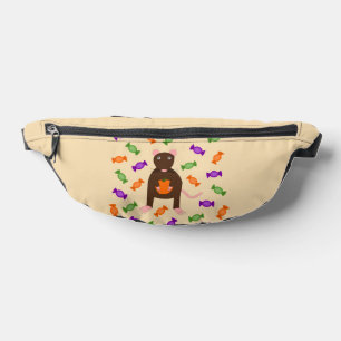 Cute Halloween Rat and Pumpkin Bum Bags
