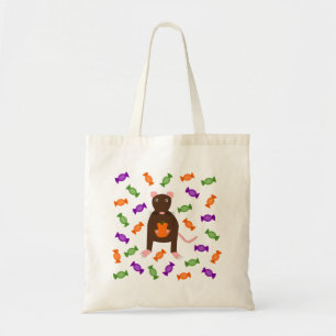 Cute Halloween Rat and Pumpkin Treat Bag