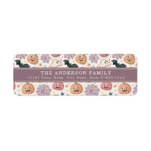 Cute Halloween Return Address Labels