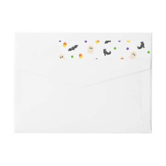 Cute Halloween Return Address Labels (Back)