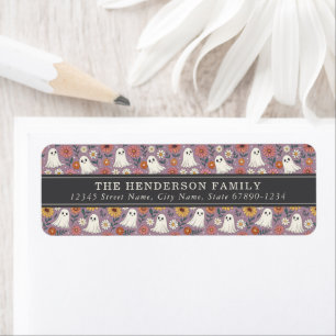 Cute Halloween Return Address Labels