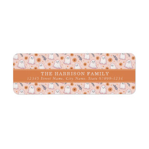 Cute Halloween Return Address Labels