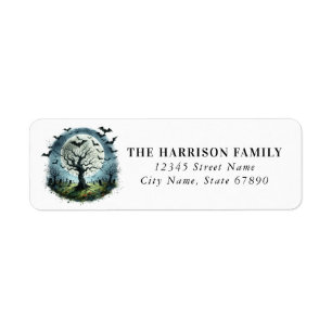 Cute Halloween Return Address Labels