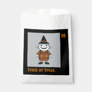 Cute Halloween shark in Disguise Trick or Treat Favour Bag