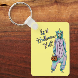 Cute Halloween Skeleton Keychain