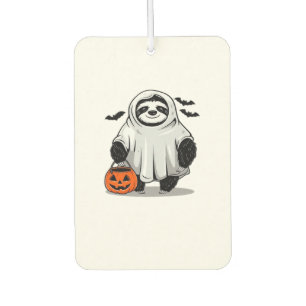 Cute Halloween Sloth T-Shirt Adorable and Spooky D Car Air Freshener
