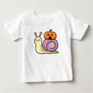 Cute Halloween Snail Baby T-Shirt