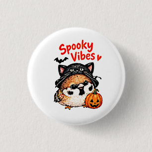 Cute Halloween Sparrow Chibi Manga Anime Cartoon 3 Cm Round Badge