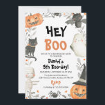 Cute Halloween Spooktacular Birthday Invitation<br><div class="desc">Cute Halloween Spooktacular Birthday Invitation</div>