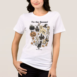 Cute Halloween theme Tshirt with "Tis The Season"