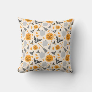 Cute Halloween Throw Pillow
