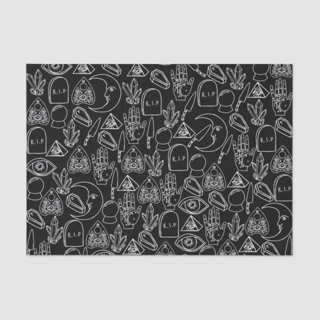 Cute Halloween Tissue Paper (Front)