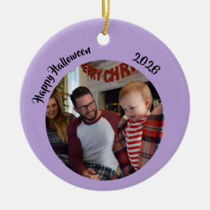 Cute Halloween Treat Party Ceramic Ornament