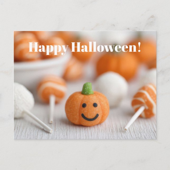 Cute Halloween Treats greeting card  (Front)