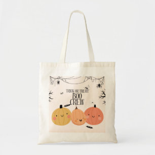 Cute Halloween Trick or Treat Bag-- Boo Crew  Tote Bag