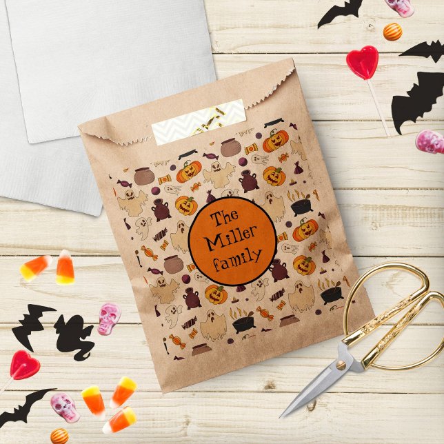 Cute Halloween Trick Or Treat Party Favour Bag (Creator Uploaded)