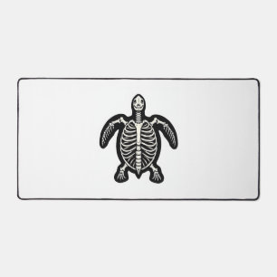 Cute Halloween Turtle Skeleton Tortoise Fossils Ar Desk Mat