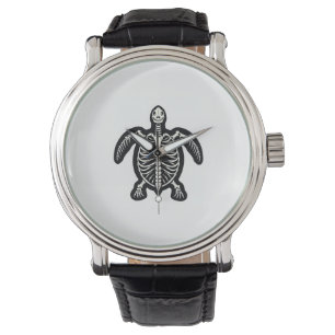 Cute Halloween Turtle Skeleton Tortoise Fossils Ar Watch
