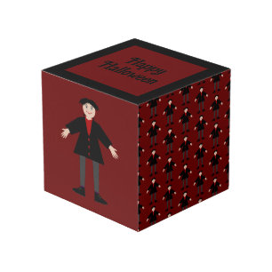 Cute Halloween Vampire Custom Cube