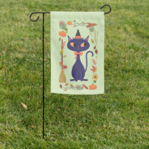 Cute Halloween Witch Cat