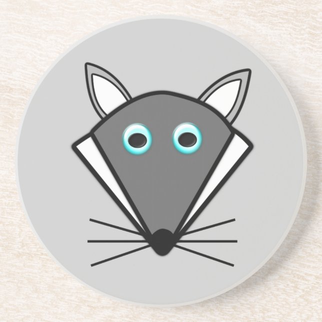 Cute Halloween Wolf Coasters (Front)