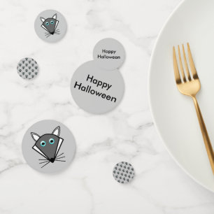 Cute Halloween Wolf Custom Table Confetti