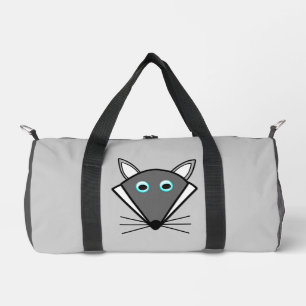 Cute Halloween Wolf Duffle Bag