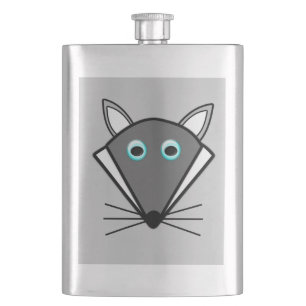 Cute Halloween Wolf Flasks