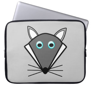 Cute Halloween Wolf Laptop Sleeve