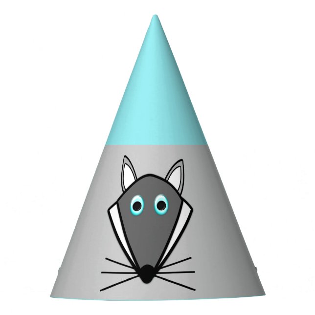Cute Halloween Wolf Party Hat (Front)