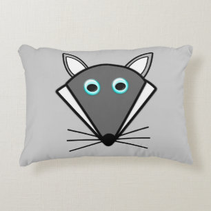 Cute Halloween Wolf Pillow