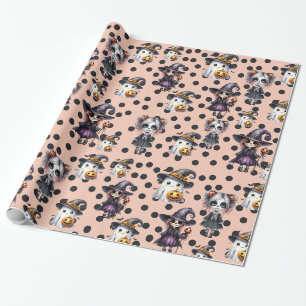 Cute Halloween Wrapping Paper