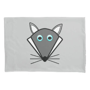 Cute Hallowewen Wolf Pillowcase