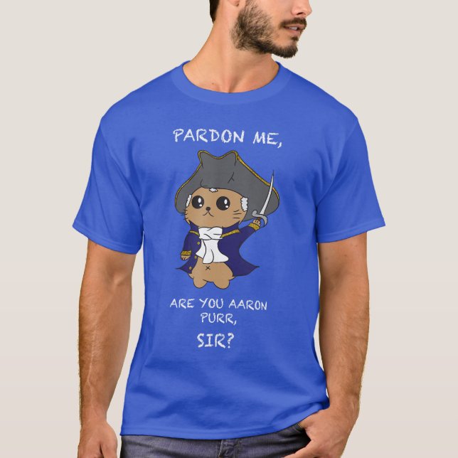 Cute Hamilton Cat family T-Shirt (Front)