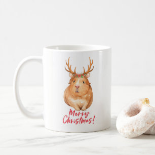 Cute Hampster Christmas Mug