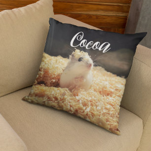 Cute Hamster Gift For Hamster Lovers Cushion