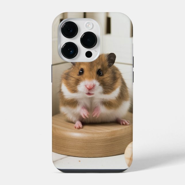 Cute Hamster iPhone Case (Back)