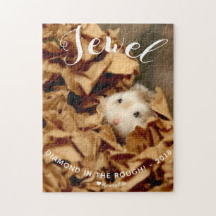 Cute Hamster Jewel Jigsaw Puzzle
