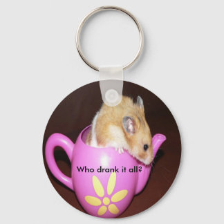 Cute Hamster Keychain