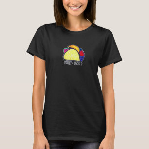 Cute Hand Drawn Fruit Taco For Fruit Garden T-Shirt