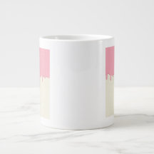 Cute Hand-Drawn Panda Art Pink Coffee Mug