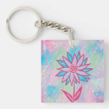 Cute Hand-drawn Pastel Flower