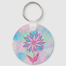 Cute Hand-drawn Pastel Flower