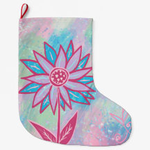 Cute Hand-drawn Pastel Flower