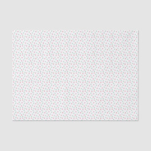 Cute Hand Drawn Red & Green Christmas Dot Tissue Paper