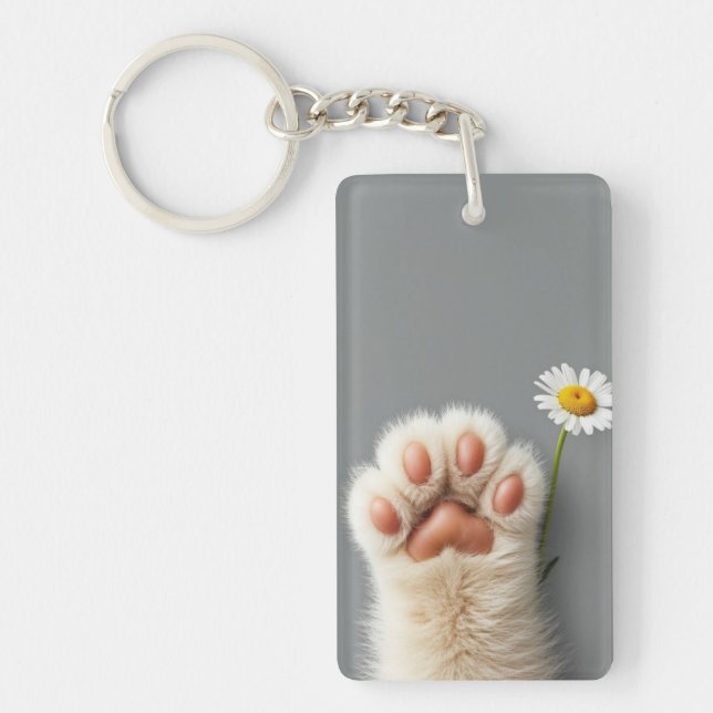 Cute Hand's Cat keychain (Front)